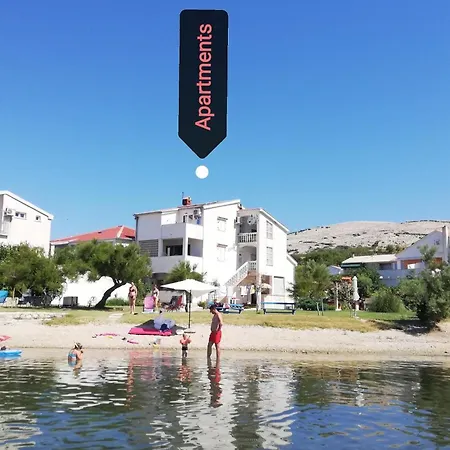 Διαμέρισμα Beachfront Pag Dinjiška
