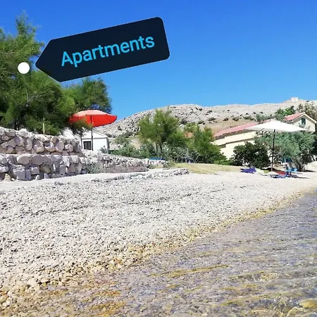 Apartment Beachfront Pag Pag Town
